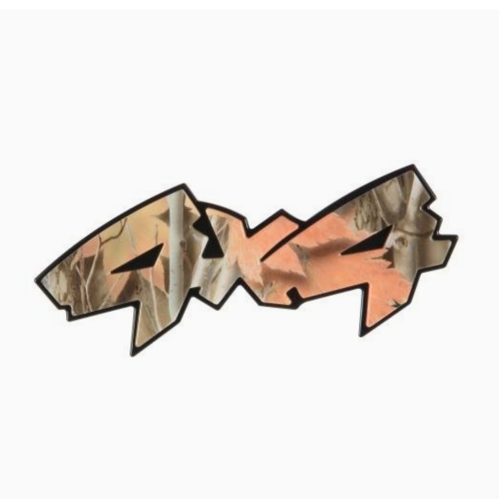 4x4 Camo Truck Emblem